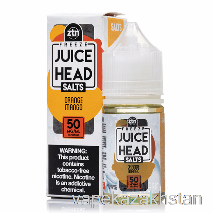 Vape Kazakhstan FREEZE Orange Mango - Juice Head Salts - 30mL 50mg